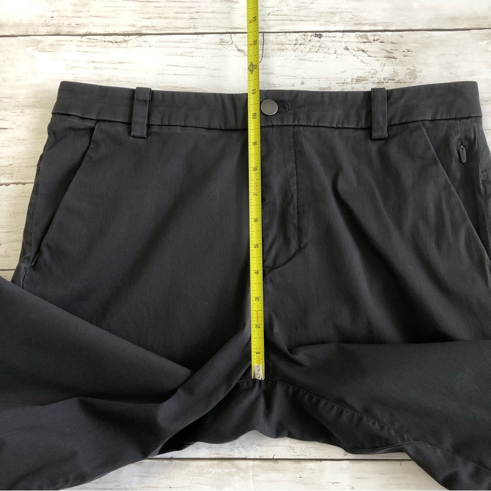 LULULEMON Commission Men Gray Stretch Chino Pant Sz 32 - Picture 10 of 14